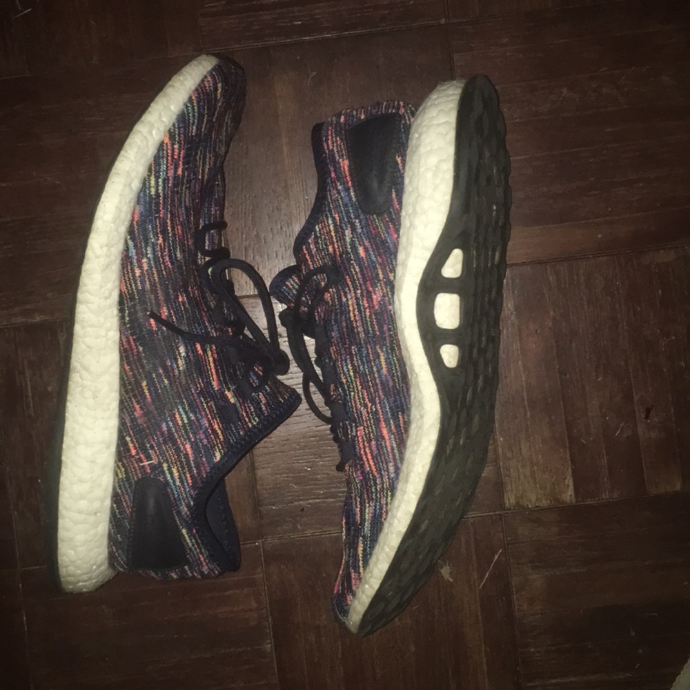 adidas Pureboost Multicolored Navy Size 11.5